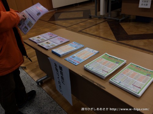 ハザードマップなど、東大阪市の防災ツールが勢揃い