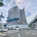 変わる東大阪の街 河内中野南交差点フレンドリー跡02 阪神高速を見下ろせるくらいまでマンションができています