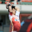 スカイアクティブズ戦はスローイングも安定していた金子。