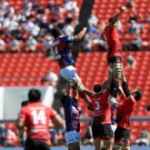 ラインアウトは高さが必要。