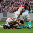 プレッシャーをかけるワクァ。ロックっぽい。