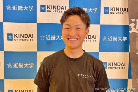 村上黎一郎さん。初代店主の西奈規さんとの出会いがチャレンジを後押ししたとのこと。