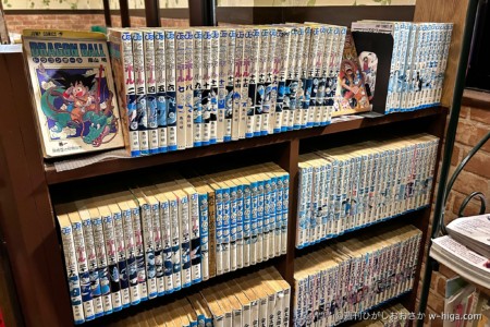 ドラゴンボール全巻揃ってるところがまさに「喫茶店」です。