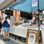稲田の雑貨販売「karumiaマーケット」や、キッチンカーも出店。