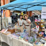 稲田の雑貨販売「karumiaマーケット」や、キッチンカーも出店。
