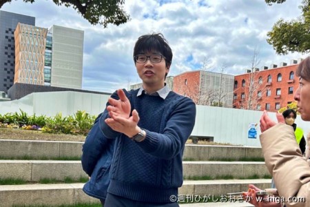 大谷さんは、本プロジェクトの中心。我々もわからないことを何でも聞いちゃいます。