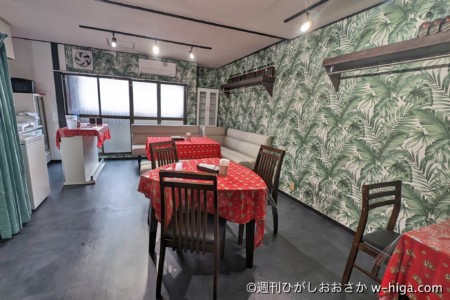 「パーティー時にのみ使用する予定」という2階。