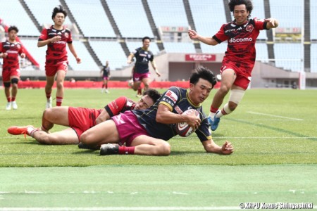 このトライでライナーズが再び勢いづいた。