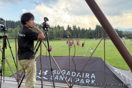 7日間走りきったホッケー梶間くん。お疲れ様。